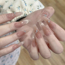 Slender Elegant Fingers Adorn A Pure