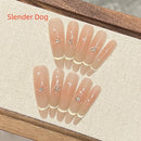 Slender Elegant Fingers Adorn A Pure