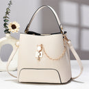 Classy Bucket Bag - Women Pu Leather Shoulder Women Bag Handbag Stylish Women Sling Bag Shoulder Ladies