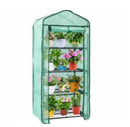 Outdoor And Indoor Small Plant-growing Racks With Polyethylene Covers