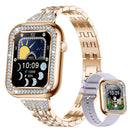 Women smart watch Diamond Waterproof