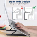 Foldable Laptop Stand Adjustable Portable Notebook Bracket Support Base Ergonomic Design Holder For Macbook Air Pro Accessories