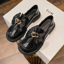 Soft Shoes Woman 2025 Pointed Toe Casual Female Sneakers All-Match Shose Women Oxfords Women's Modis British Style New Cross