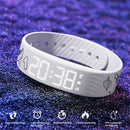 Smart Bracelet LED Digital Waterproof Smart Clock Smartband With Running Pedometer Monitor Smart Band Vibration Alarm Reminder