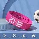 Smart Bracelet LED Digital Waterproof Smart Clock Smartband With running pedometer Monitor Smart Band Vibration Alarm Reminder