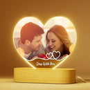 Personalized Valentine's Day Frame With LED Light