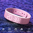Smart Bracelet LED Digital Waterproof Smart Clock Smartband With Running Pedometer Monitor Smart Band Vibration Alarm Reminder