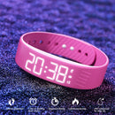 Smart Bracelet LED Digital Waterproof Smart Clock Smartband With Running Pedometer Monitor Smart Band Vibration Alarm Reminder