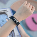 Smart Bracelet LED Digital Waterproof Smart Clock Smartband With Running Pedometer Monitor Smart Band Vibration Alarm Reminder