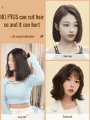 Mini hair straightener wireless USB charging portable multi-functional hair care hair styling comb straightener smooth hair