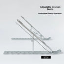 Adjustable Laptop Holder Stand Foldable Portable Laptop Cooling Bracket Non-slip Lifting Notebook Support Base Office/Home Use