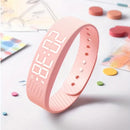 Smart Bracelet LED Digital Waterproof Smart Clock Smartband With Running Pedometer Monitor Smart Band Vibration Alarm Reminder