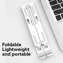 8 Gear Foldable Laptop Stand Holder Portable Notebook Support Base Adjustable Riser Cooling Bracket Laptop Cooler Accessories