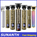 T9 Electric Hair Clippers Vintage Hair Trimmer Barber Hair Cutting Machine Mens Gifts Beard Shavers Shaving Machine