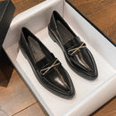 Soft Shoes Woman 2025 Pointed Toe Casual Female Sneakers All-Match Shose Women Oxfords Women's Modis British Style New Cross