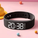 Smart Bracelet LED Digital Waterproof Smart Clock Smartband With Running Pedometer Monitor Smart Band Vibration Alarm Reminder