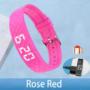 Smart Bracelet LED Digital Waterproof Smart Clock Smartband With running pedometer Monitor Smart Band Vibration Alarm Reminder