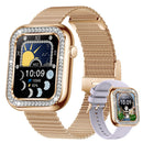 Women smart watch Diamond Waterproof