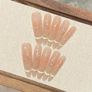 Slender Elegant Fingers Adorn A Pure