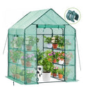 Outdoor And Indoor Small Plant-growing Racks With Polyethylene Covers